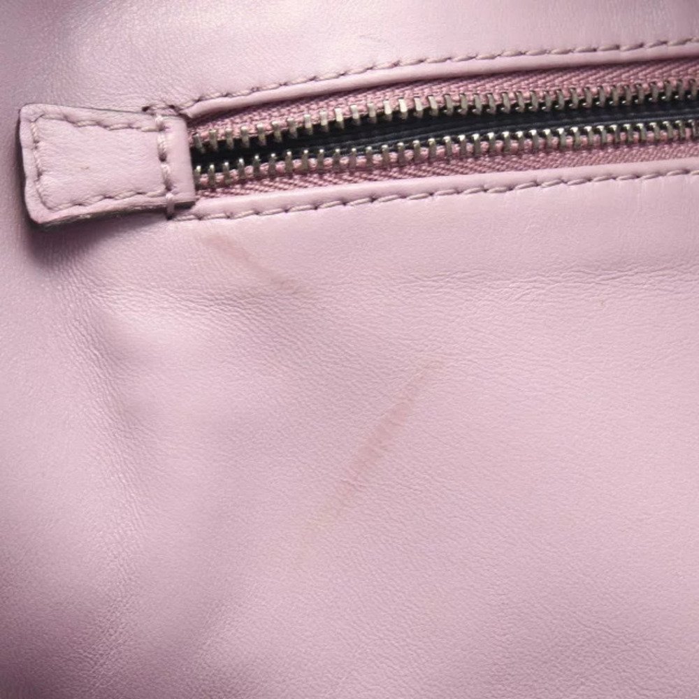 Loewe Amazona Top Handle Bag Leather Pink Purple - Picture 5 of 5